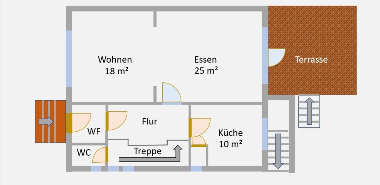 Ferienhaus Scholien Villa Otterndorf Bagian luar foto